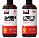 Force Factor L Carnitine Supplement, Tekoči L-Carnitine 3000 mg za pomoč obračanje maščobe v energijo, podporo regeneraciji mišic, in povečanje celično energijo, Največja moč, Non-GMO, Orange Flavor, 16 Oz.