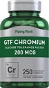 Piping Rock GTF Chromium 200 μg 
