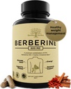 600 Mg Berberine Supplement – Berberine HCL & Ceylon Cinamon kapsule za ženske in moške – podpira zdravo upravljanje teže in prebava