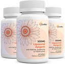 Liposomski apigenin 500mg Softgels - Optimal Apigenin dodatek s Fisetin, Quercetin in Theaflavins - 6 mesecev dobave