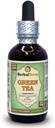 Zeliščni terra LLC zeleni čaj (Camellia Sinensis) glicerol, organsko posušeni listi brez alkohola tekoči ekstrakt 2 oz