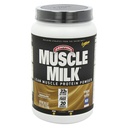 Mišično mleko Pristni proteini v prahu, čokolada, 2.47 Pound, 16 Serving, 32g beljakovine, 3g sladkor, kalcij, vitamini A, C & D, NSF Certified for Sport, Energiring Prigrizek, Pakiranje maj Vary