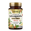 Zgradila Narava Ashwagandha 2100mg Extra Stress Relief & Mood Podpora s črno papriko ekstrakt za Max Absorpcija - Ne-GMO, Vegan, Gluten-free - 60 kapsul