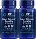 Life Extension Super Selen Complex 200 μg & vitamin E, 100 Veg Caps (Pack po 2)