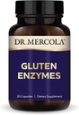 Dr. Mercola Gluten Encimi, 30 kapsul, brez glutena, brez soje