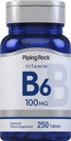 Piping Rock Vitamin B-6 100mg dodatek 