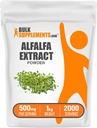 BulkSupplements.com Alfalfa Extract Powder - Alfalfa dodatek, Zelena Superfood Powder - Vegan & Gluten Free, Zeleni dodatki - 500mg na serviranje, 1kg (2,2 lbs) (Pack of 1)