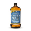 Naravna pot Srebrna krila Koloidni Silver Liquid - Izboljšana Imunska podpora dodatek - 250ppm (1250mcg) - 32oz