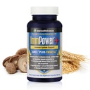 American BioSciences ImmPower Plus, AHCC & Fermented Wheat Germ Extract Zeliščni dodatek, 550mg na kapsulo za imuno podporo, ohranja naravno ubijalsko celično aktivnost, pakiranje po 1, 60 Veggie kapsul