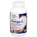 Omega-3 Enterično prevlečeno ribje olje dopolnila, Triglicerid oblika, 1100 mg Skupaj Omega-3 Maščobne kisline, nemlečne in gluten-free, posebni enterično premazani softgels za brez ribjih ogorkov - 180 Count