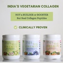 INJA Wellness Veg kolagen dopolnilo za ženske, Moški, 100% vegetarijanski kolagen, Samo Original Veg kolagen prahu, Brez dodanega sladkorja, Izboljša zdravje kože in las, Zmanjša fine linije in gube,