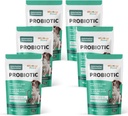 Wellnergy Daily Probiotic & Prebiotics Soft Chew za pse in mačke - Prebavna podpora za drisko, zaprtje, upset želodec, prebavne motnje in plin - pomaga prebave, alergije kože in imunskega zdravja 60ct