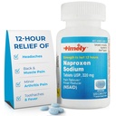 Time-CAP LABS, INC. Pravočasno Naproksen Natrij 220mg - NSAID bolečina Reliever za glavobol, zobne bolečine, manjši artritis bolečine olajšava, backache, vročina - Traja 12 ur - 300 Število