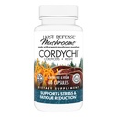 Kapsule Host Defense CordyChi - Energy & Immune Support - Cordyceps & Reishi Gobe Supplement for Relaxation & Respiration Support - AIDS proti utrujenosti - 60 kapsul (30 strežb)*