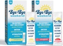 Detox Drink Mix w/Electrolytes - za Bloating, Recovery, utrujenost, možganov Fog - probiotiki, levja griva, mleko Thistle - nič sladkor varietete Pack - 20 Pack