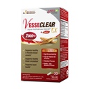 LABO Nutrition VesseCLEAR EX: Nattokinase NSK-SD+Elastin F za čisto in prilagodljivo krvno žilo. Japonski najbolj raziskovalni dokaz, funkcionalni odmerek, kislo-odporne/zapoznele kapsule