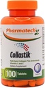 Hidroliziran kolagen in vitamini C in E za ženske. Zdravje kože in nohtov, Premium Formula Kolagen Plus Antioksidanti dodatek, 100 tablete, Collastik