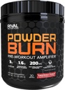 Rivalues, Powder Burn 2.0 Punch 30 Serving, Knockout Punch, 10.1 Ounce