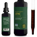 Globalno zdravljenje USDA Ekološki cink dodatki Tekoči - Čisti vitamin kapljice za imunski sistem Boost, Hormonsko ravnovesje, in zdravo staranje - naravni, Vegansko-prijateljski, Ne-GMO, Organski Cinkov vitamini (2 Fl Oz)