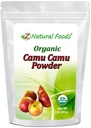 Z Natural Organic Camu Camu Powder, Naravni vitamin C dodatek za imuno podporo in razpoloženja, Zmešajte v napitkov, pijače in recepti, Superfood Powder, Surovi, Vegan, Non GSO, Gluten Free, 1 lb