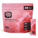 SALTT Elektroliti v prahu Aromatizirana pijača Mix - Cherry Chill - 30 Hydration Packets - Magnezij, Kalij, Natrij, Trace Minerali - Zero Sugar & Gluten Free - Potovalne bistvene
