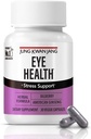 JUNG KWAN JANG Eye Health Support z borovnico (166mg) in ameriškim ginsengom (143mg) za nego vida, zmanjšani očesni sev, kognitivna podpora, 30 kapsul za moške in ženske