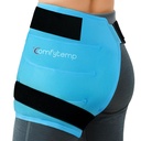 Comfytemp Hip Ice Pack Ovitek za Sciatica, Hip nadomestni komplet, FSA upravičen, ponovno uporaben Gel Ice Pack za poškodbe, lajšanje bolečine, hladno stiskanje kirurgija Recovery Izdelki Fizikalna terapija za moške ženske (S/M)