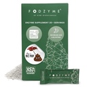 FODZYME® On-The-Go Prebavne encime za zdravje črevesja, lajšanje napihnjenosti, plina, zaprtje, driska, bolečine v trebuhu, nizek FODMAP, 30 odmerkov