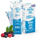MyHy Zero Hydration Packets, Sugar Free Electrolyte Drink Mix za podporo hidracije, Dehidracija Relief za potovanja, Nosečnost, Fitness, Bachelor & Bachelorette Party – Berry, 5 Count