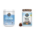 Vrt življenja Trava Fed Hidroliziran Kolagen Beljakovine Dodatki Peptide Powder, 19.75 Oz & Okusni Organic Chocolate Meal zamenjava Shake Vegan 20g