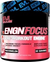 Evolution Nutrition ENGN Focus - Intenzivno pre-workout z Creatine - Maksimalna formula za fokus - Pred-workout prašek za trajno energijo - z Beta-Alanin & Caffeine - 30 Servingov - Watermelon