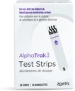 AlphaTrak 3 Testni trakovi za uporabo z AT3 Sistem za spremljanje glukoze v krvi za mačke, pse in konje, 50 število