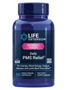 Life Extension Daily PMS Relief, Menstrual Comfort dodatek, PMS-related Cramps, nelagodje v spodnjem delu hrbta, Mood, Ginger, Magnezij, B6, Gluten-free, Non-GMO, 60 kapsul