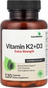 Futurebiotiki Vitamin K2 + D3, Dodatna jakost, 120 kapsul