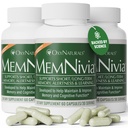 MemNivia Brain Supplements for Memory & Focus 