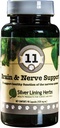 Silver Lining Herbs 11 Pasji možgani in živec podpora - naravni izdelek pomaga ohraniti živčevje, možgani, in spinal Cord - Zeliščni dodatek pomaga ohraniti srečo in dobro dispozicijo - 90 Kapsule