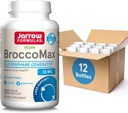 Jarrow Formule BroccoMax Sulforaphane Glucosinolate 35 MG, Sulforaphane Generator podpira zdravje jeter, 120 Veggie kapsule, do 60 dni dobave,12 pakiranja