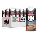 Muscle Milk Pro Advanced Nutrition Protein Shake, Knockout Chocolate, 11 Fl Oz Škatla, 12 Pakiranje, 32g beljakovine, 1g sladkor, 16 Vitamini in minerali, 5g Fiber, Workout recovery, Pakiranje maj Vary