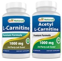 Najboljši naravni L-karnitin 1000mg & acetil L-karnitin 1000mg