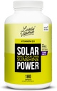 ŽIVI VITAMIN CO. Solar Power Vitamin D3 5000 iu - Patentirani vitamin K - MK7 - Imunsko ravnovesje - Možganska funkcija - Mood - Srce - Stres - 180 Count