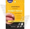 Smart Cold Tore Patch Med - 30 ct 12mm - Fever Bliss Treatment - Prikrite zaščite Pomije & Skrij Hladne rane - Nevidni trakovi - pomaga Soothe Srbenje gorijo