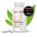 Moč skozi - Nootropic Brain Supplement za spomin in fokus z L-Theanine, Bacopa Monnieri, Rhodiola Rosea, B12, Energy Pills, Mood Podpora in Najboljši Brain Supplement za spomin fokus