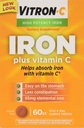 VITRON- C tablete železa plus vitamina C - 60 Ea - 3 pakiranja