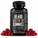 Nesocialna Co. Ekstra močna brada rast vitamini Gumies 
