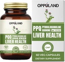 PQQ + zelišča jetra podpirajo-PQQQ jetra dodatek-Pyrrolokinolin kinon z mlekom Thistle ekstrakt za zdravje jeter-60 Veg kapsule