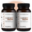 2-Pack Acne tablete z cinkom za odrasle, Acne tablete za Hormonal Acne, cinkove tablete za Acne zdravljenje, probiotiki za Acne, cinkove dodatke za odrasle Acne - Anirva Clear Derm z probiotiki