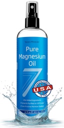 Seven Minerals Pure Magnezij Oil Spray, Big 12oz, USP stopnja, ekstra moč, za noge, spanje, bolečine mišic in Cramps - rudar v ZDA
