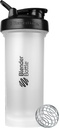 BlenderBottle Classic V2 Shaker steklenica kot nalašč za beljakovinske Shake in pred vadbo, 45-ounce, jasno/črno