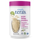 preprosto Tera je Pure Whey Protein Powder - Grass Fed Vanilla Whey Protein Powder, čist, izdelan brez umetnih sladil, Non-GMO, Kosher, rBGH-Free, Soy-Free - 24 Oz.