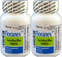 Floranex probiotik za zdravje Colon Generic za Lactinex 50 Tablete na plastenko po 2 skupaj 100 tablet